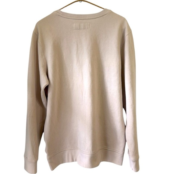 Abercrombie & Fitch Cream Mens Small Crew Neck - Picture 2 of 5